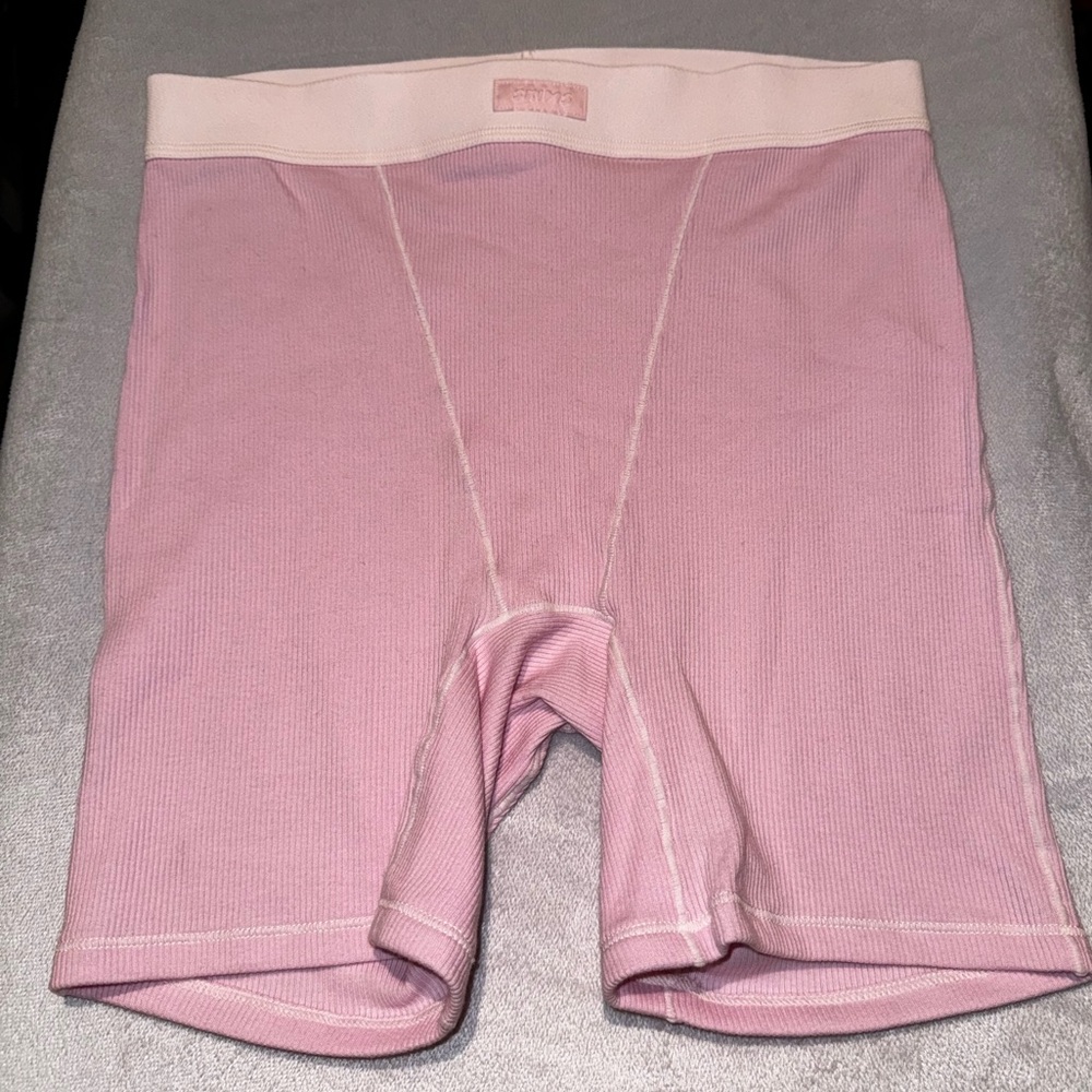 New SKIMS Cotton Ribbed Boxer
